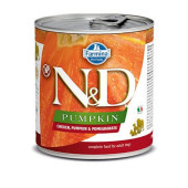 Консерва за кучета N&D DOG CHICKEN PUMPKIN&POMEGRANATE - с пиле ,тиква и нар 
